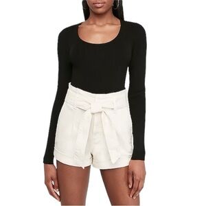 Express Shortie High Waist Shorts Size 6